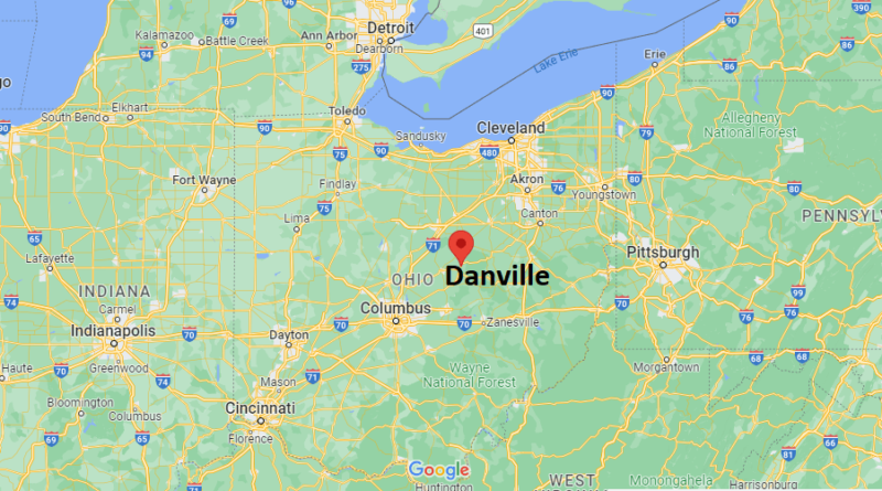 Where is Danville Ohio