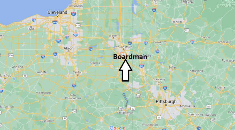 Where is Boardman Ohio