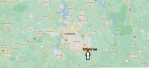 Where is Monroe North Carolina