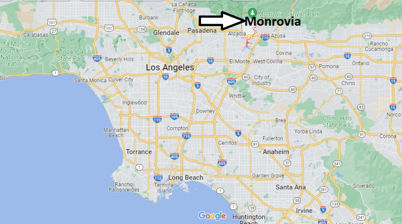 Where is Monrovia California