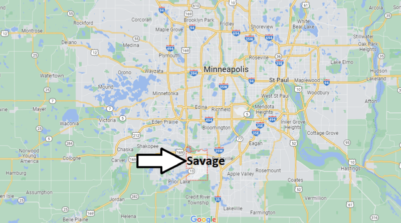 Where is Savage Minnesota