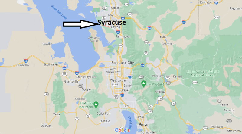 Where is Syracuse Utah