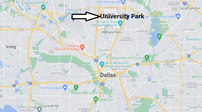 Where is University Park Texas