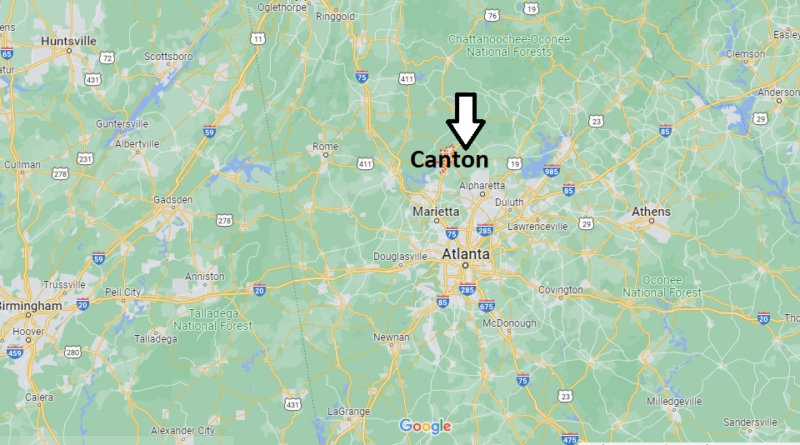 Where is Canton Georgia