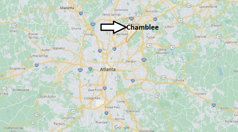 Where is Chamblee Georgia