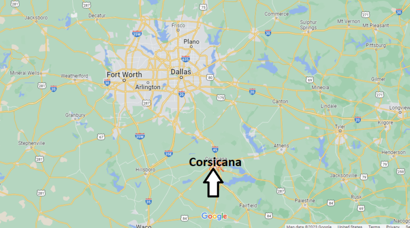 Where is Corsicana Texas