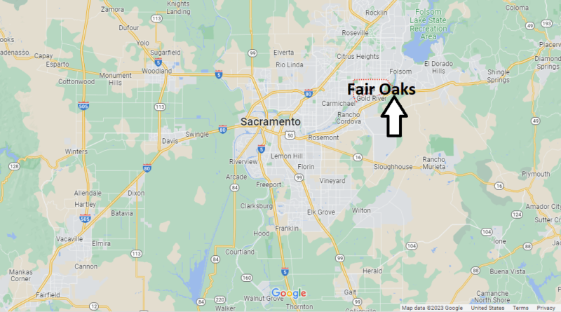 Where is Fair Oaks California