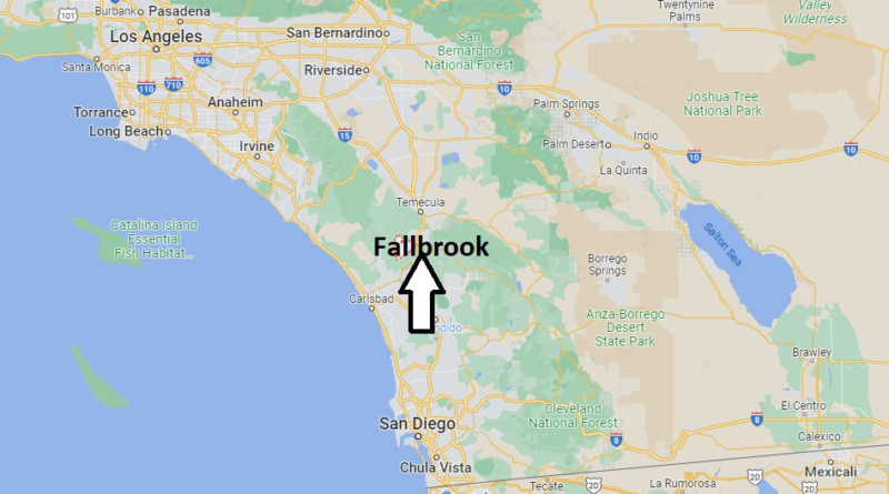 Where is Fallbrook California
