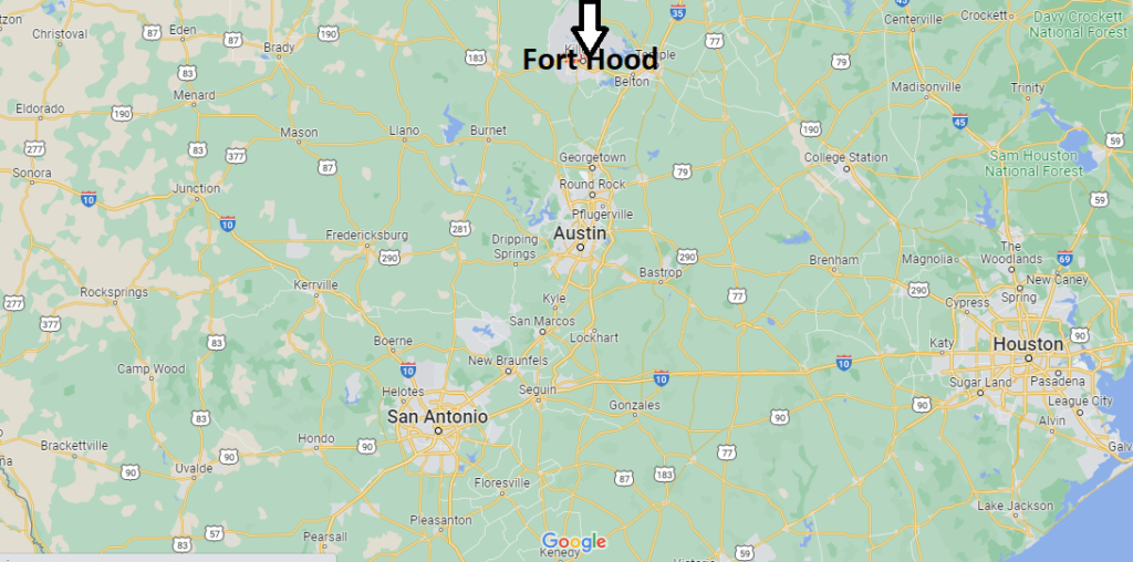 Where is Fort Hood Texas? What County is Fort Hood in | Where is Map