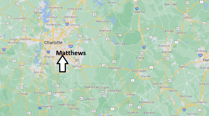 Where is Matthews North Carolina