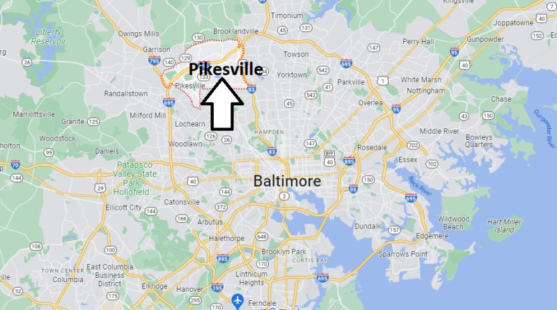 Where is Pikesville Maryland