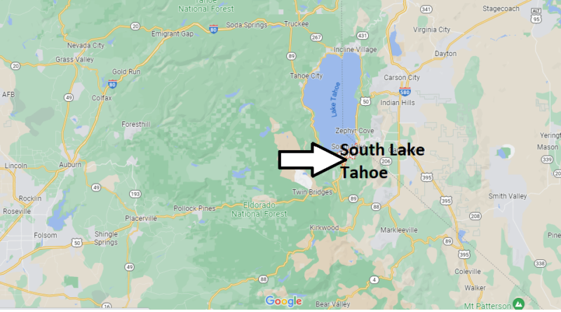 Where is South Lake Tahoe California