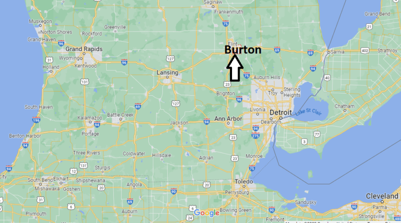 Where is Burton Michigan