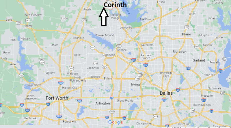 Where is Corinth Texas