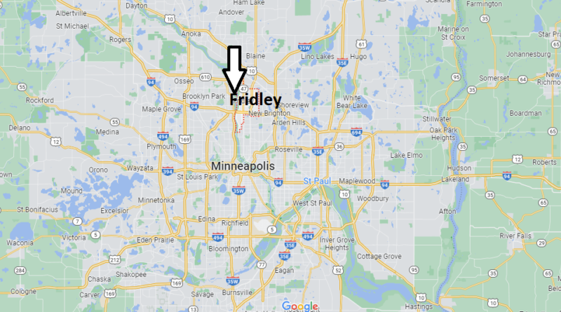 Where is Fridley Minnesota