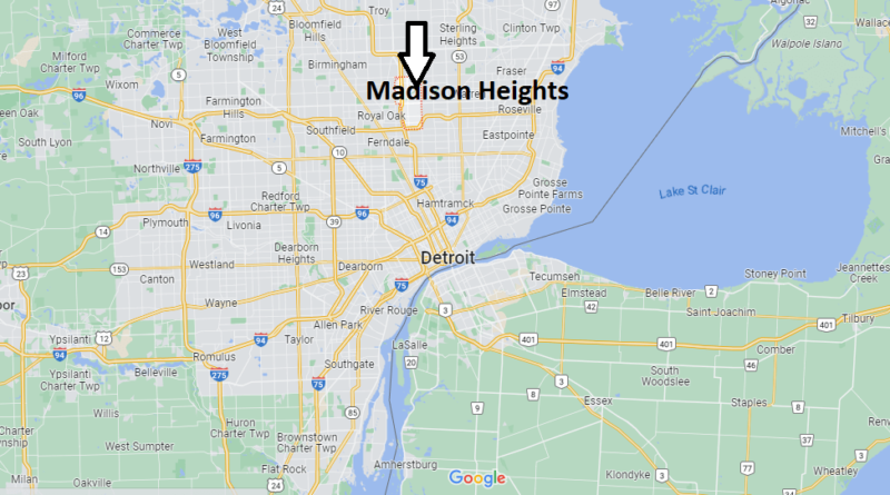 Where is Madison Heights Michigan