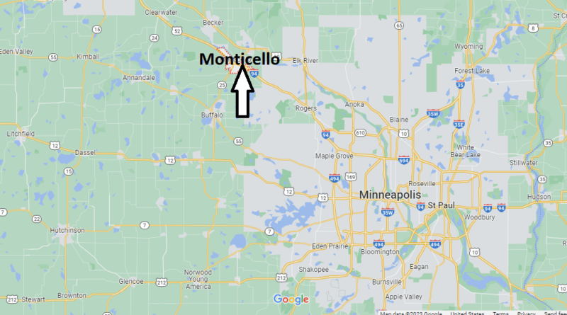 Where is Monticello Minnesota