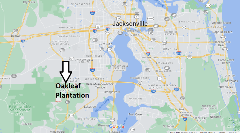 Where is Oakleaf Plantation Florida