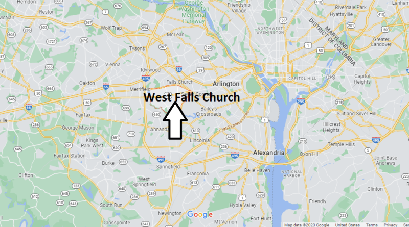 Where is West Falls Church Virginia