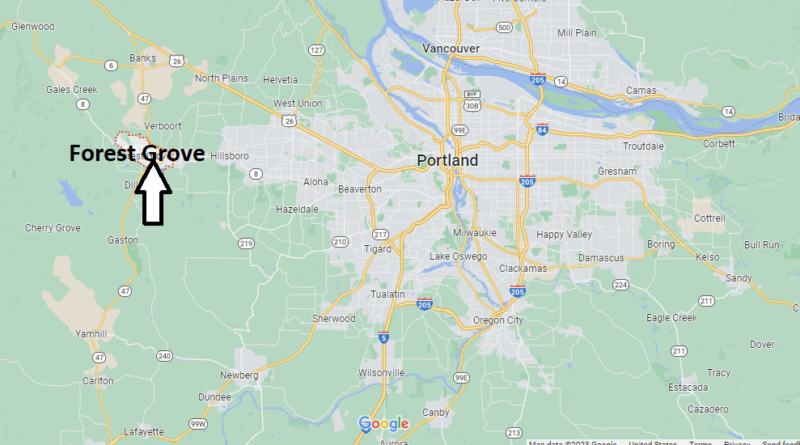 Where is Forest Grove Oregon