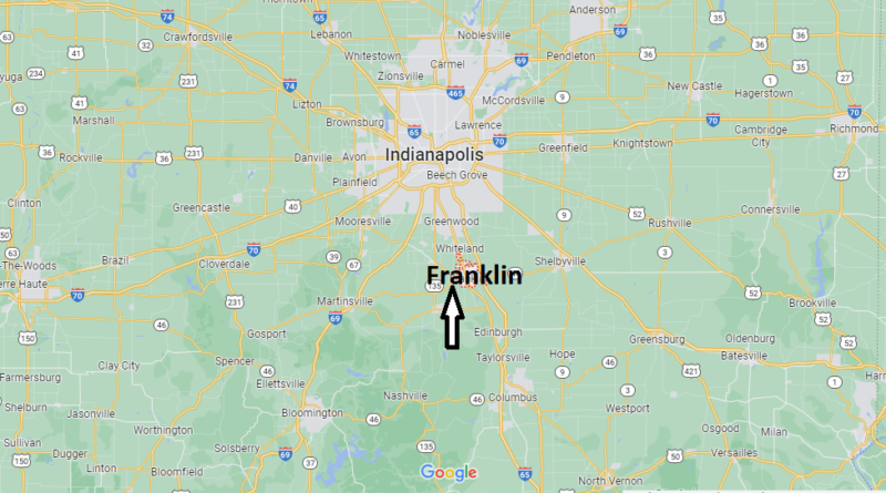 Where is Franklin Indiana