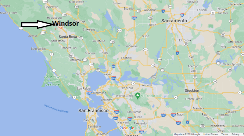 Where is Windsor California