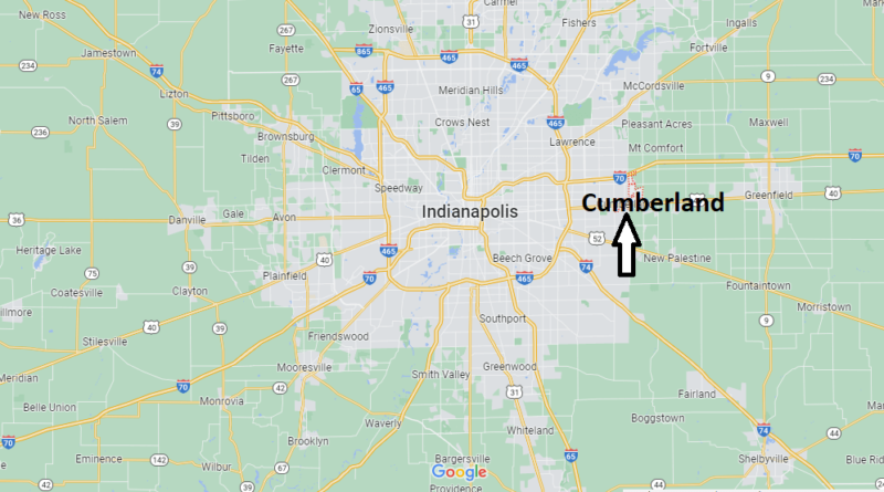 Where is Cumberland Indiana