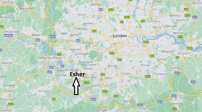Where is Esher in England
