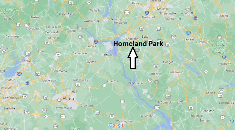 Where is Homeland Park South Carolina