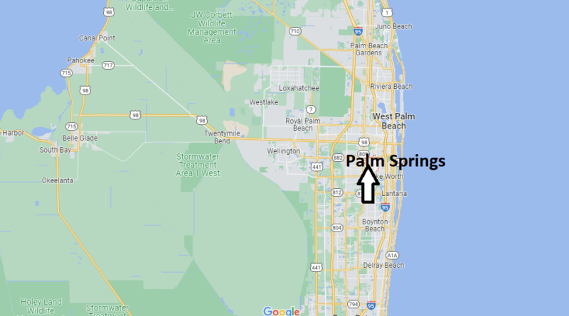Where is Palm Springs Florida