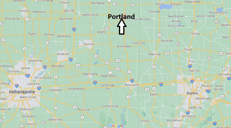 Where is Portland Indiana