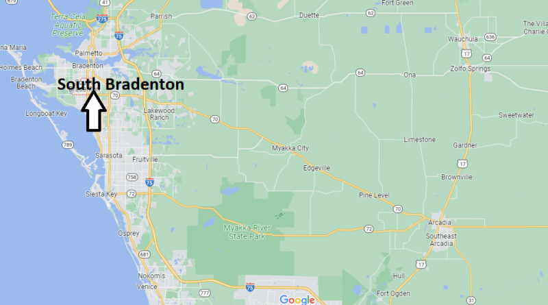 Where is South Bradenton Florida