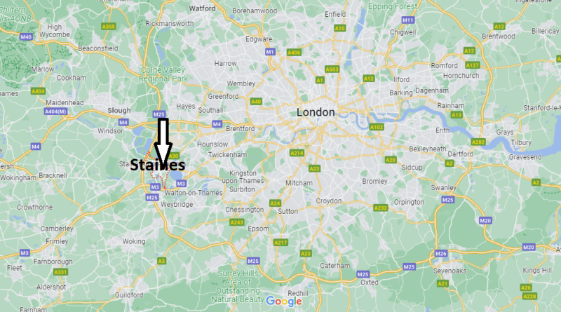 Where is Staines Located