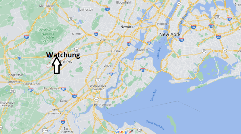 Where is Watchung New Jersey