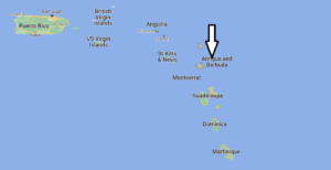 Where is Antigua and Barbuda located