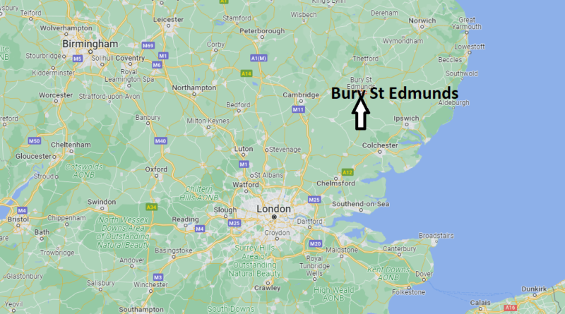 Where is Bury St Edmunds Located