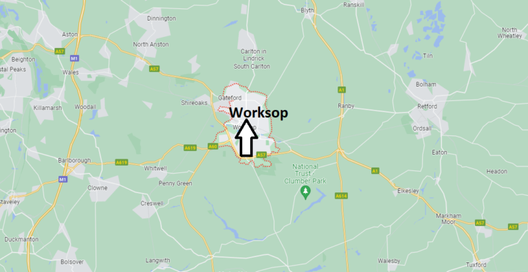 Where is Worksop Located? Worksop Map | Where is Map