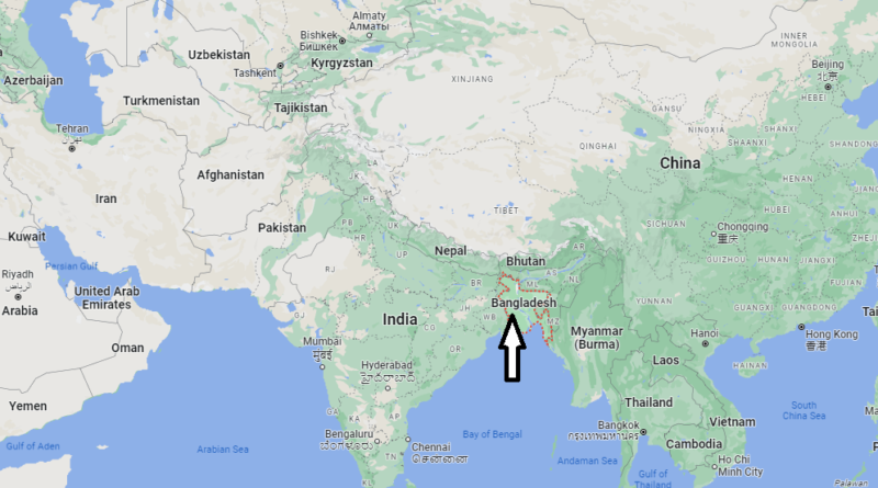 What continent is Bangladesh in
