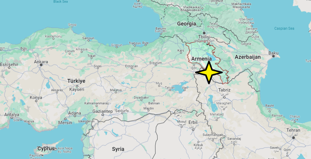 What Continent is Armenia in? | Where is Map