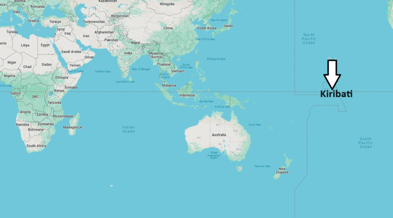 What Continent is Kiribati in