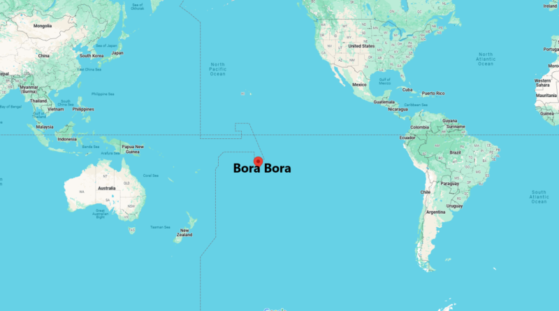 How do I get to Bora Bora from the US